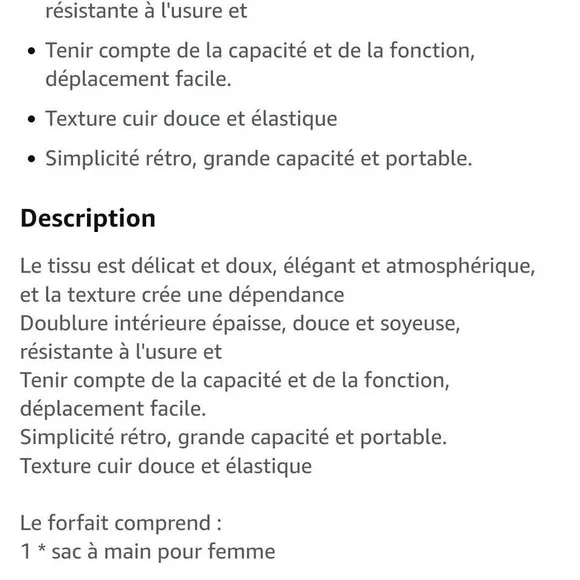 Retro Real Leather Shoulder Bag with Bow Detail - Picture 8 of 8